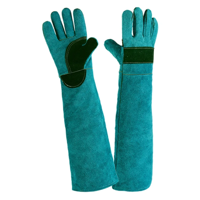 Animal Handling Gloves Anti-bite | Leather Pet Handling Tool | Leather Handling  Gloves - Dog Trainings - Aliexpress