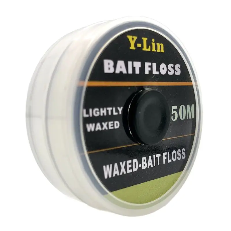 Fishing Tackle 50m Carp Fishing Bait Floss Accessories Grips for POP UP Boilies Holder Chod Hair Ronnie Rig Carp Rigs Fishing Tackle Terminal