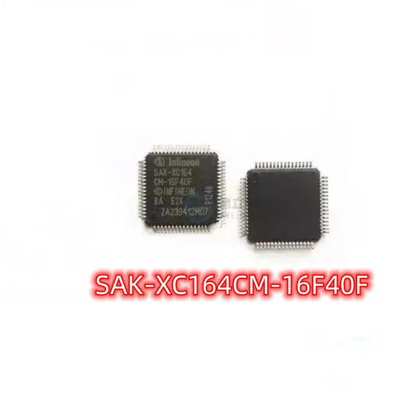 SAK-XC164CM-16F40F SAK-XC164CM 16F40F SAK-XC164 QFP64 Chipset, 100% original, importado, novo, 1-5pcs por lote