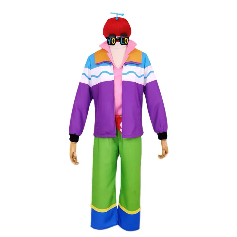 

Undertale AU Fresh! Sans Cosplay Costume Uniform Game Full Set Clothing Include Hat Pocket Halloween Party Carnival Suit Outfit