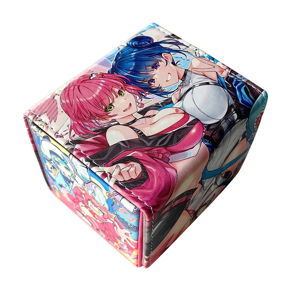 

Anime Cards Deck Box Live Twin Game Storage Case Hold 100+ Cards TCG Cards Protector for MTG/PKM/YGO/Trading Cards