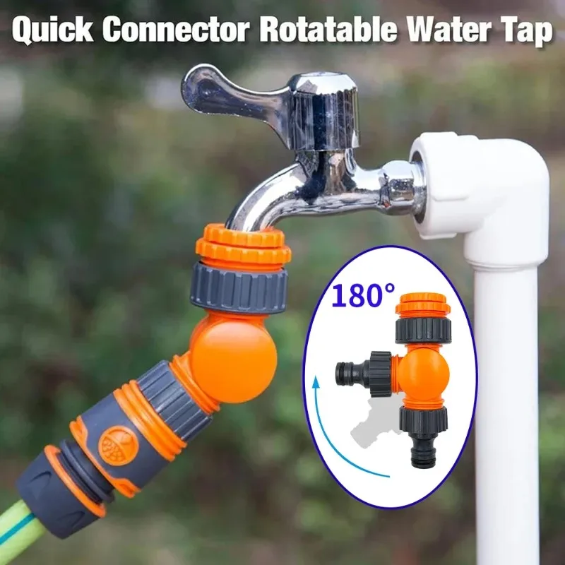 1PC Garden Hose Connector, Faucet Adapter, Suitable for 1/2 Inch Faucets, Used for Watering and Irrigation, Garden Tools