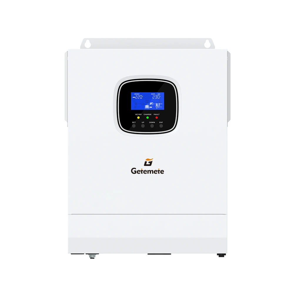 GTMT Max.PV 108Vdc 태양광 인버터 3KW 230Vac 24V 다양한 종류의 배터리 지원 순수 정현파 2HP 모터 부하 용량