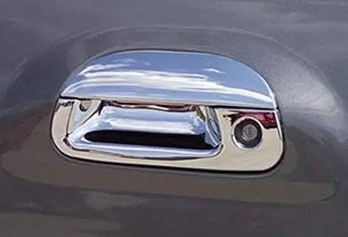 Black & Chrome Tailgate Handle For Ford F150, F250-F550 Super Duty 2008-2016 - Rear Handle Replacement