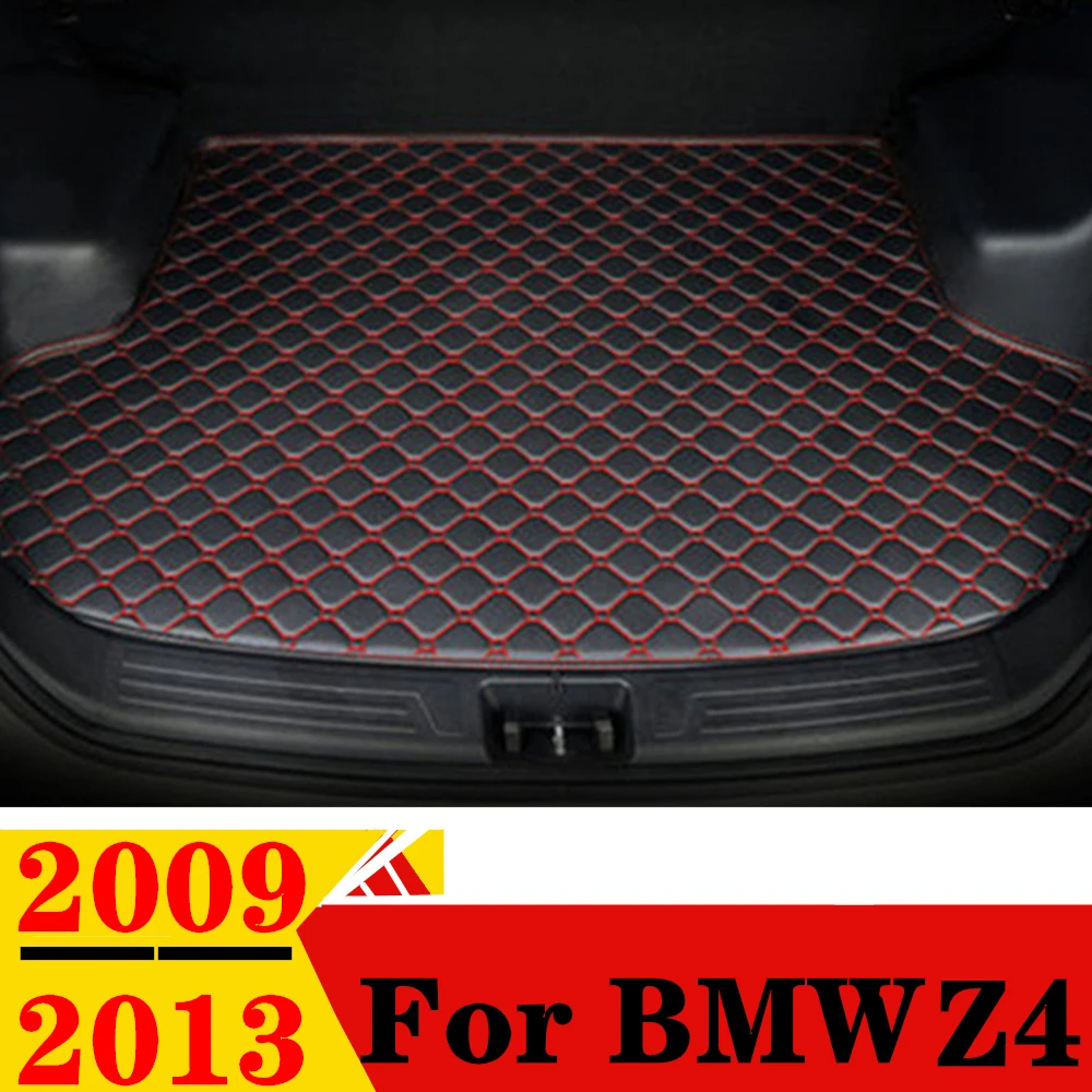 

Коврик для багажника автомобиля для BMW Z4 2013 2012 2011 2010 2009, плоский боковой защитный коврик для груза, коврик, подкладка, крышка, задние аксессуары