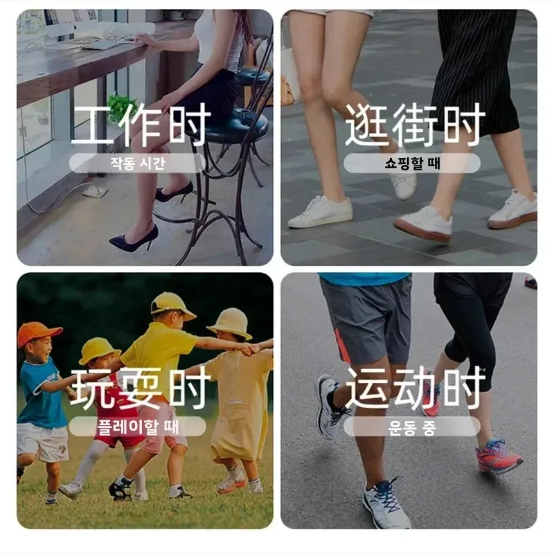 1쌍의 실리콘 정형외과용 깔창, 발바닥 근막염용 자석 마사지 기능 포함, O/X 다리형 외반증 교정 패드, 발 통증 완화