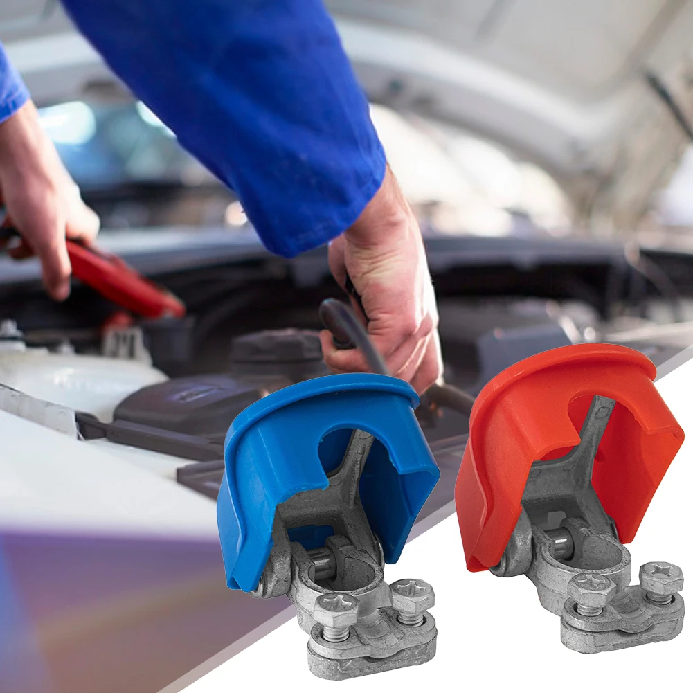 2pcs Universal Storage Battery Connector Quick Release Auto Car Terminals Clamps Motorcycle Positive/Negative Battery Connector