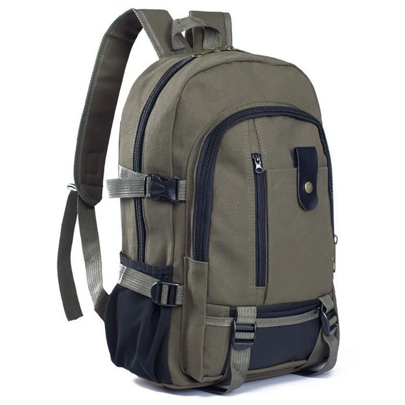 

Men Travel Backpack Canvas Fashion Youth Sport Bags New Casual Camping Male Backpack Laptop Backpack Large Capacity Hiking Bag
