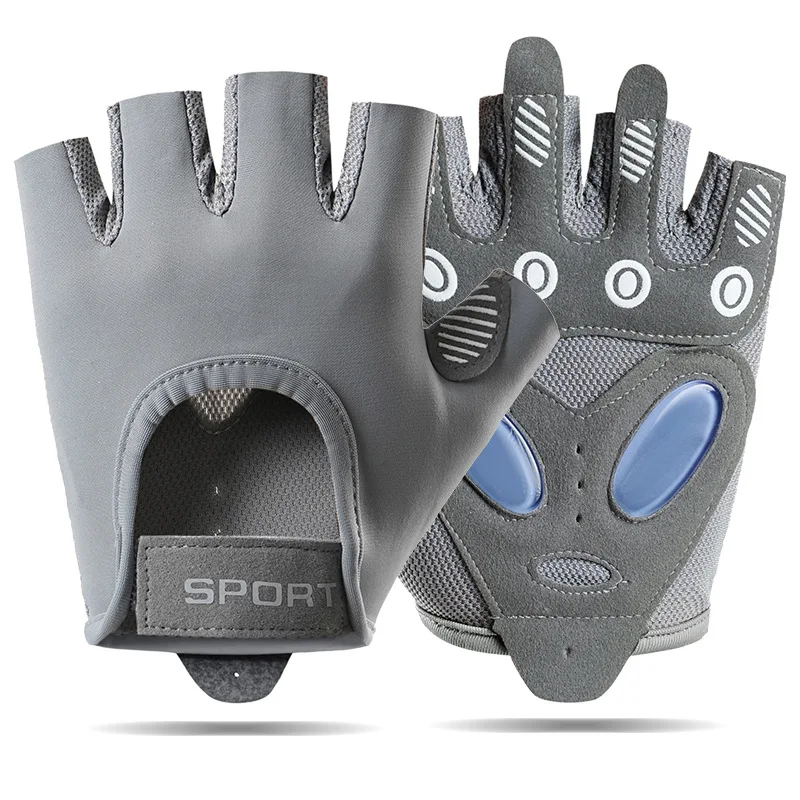 AOLIKES Breathable Fingerless Workout Gloves for Men and Women - Ideal for Cycling, Gym, Weight Lifting, and Fitness Training