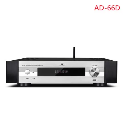 

Новый цифровой усилитель мощности Winner/Tianyi AD-66D супер класса A HIFI Bluetooth USB музыкальный плеер SD карта Локальное воспроизведение Поддержка приложения