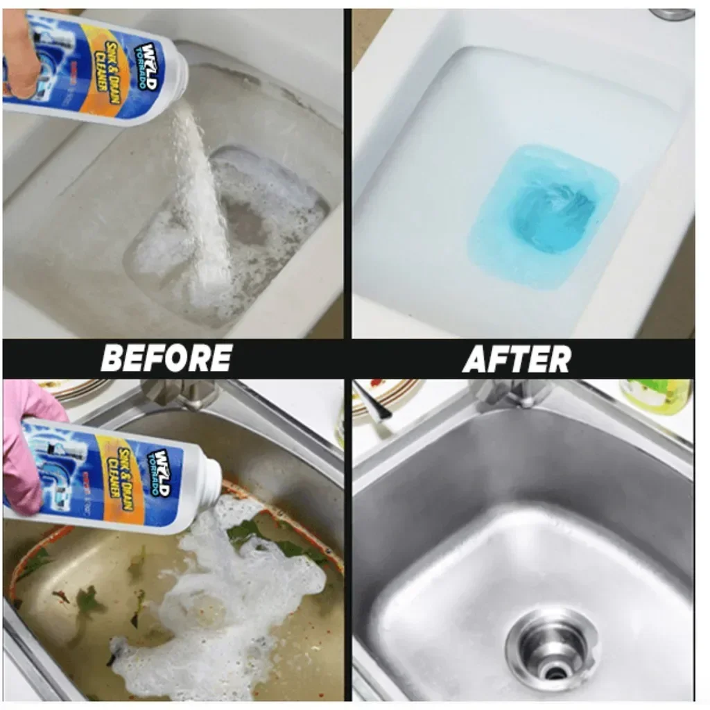 drain cleaner Sink Drain Cleaner Chemical for Kitchen Toilet Pipe Dredging Clear Choke Clear Pipe Sink Cleaner