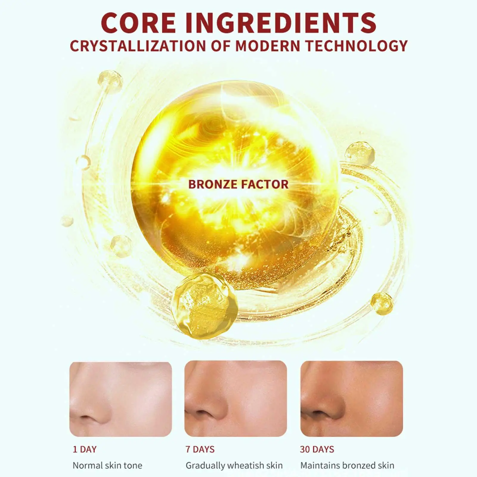 Bronze Tanning Oil/Cream Summer Skin Self Tanner Long-lasting Face Body Natural Glow Body Bronzer Tanning product