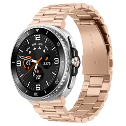 Seamless Metal Strap - Watch 8 Classic 46mm (Rose gold)