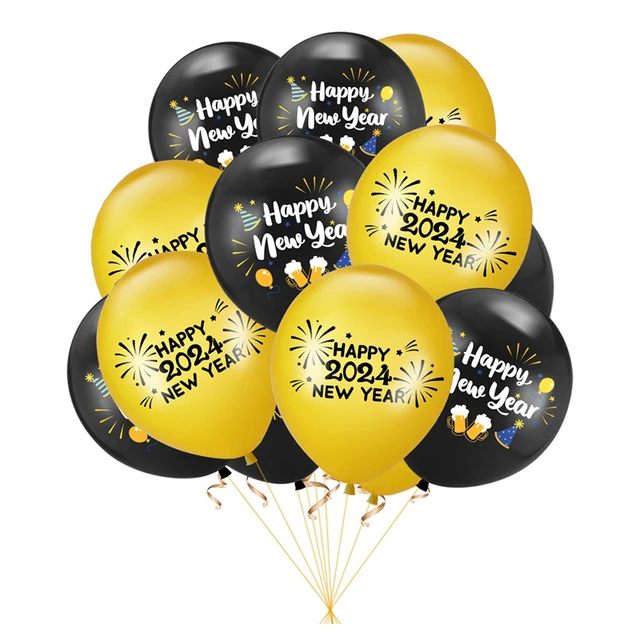 4pcs 16-inch Sliver 2024 New Year Balloon Glue Chain, 2024 Digital Balloon  Set Perfect For New Year Party Black Gold Balloon Decoration, Party Room  Wall Decoration, New Year Outdoor Fence Decoration