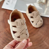 Infant Baby Boys Girls Summer Beach Sandals Breathable Athletic Anti-slip Soft Sole Newborn First Walker Crib Shoes 4
