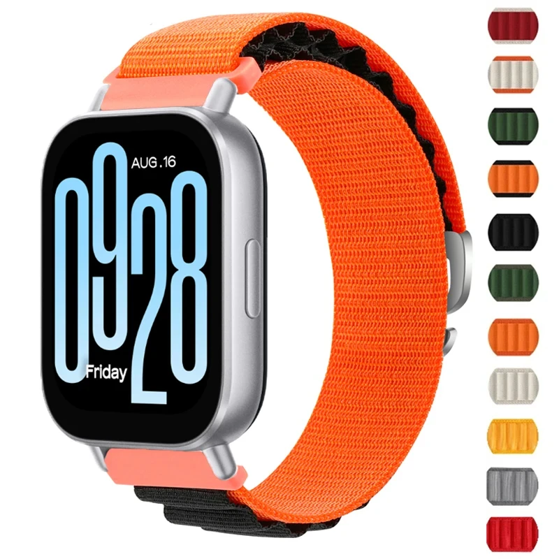 Nylon Alpine Loop Adjustable Sports Strap Bracelet in a variety of colors.