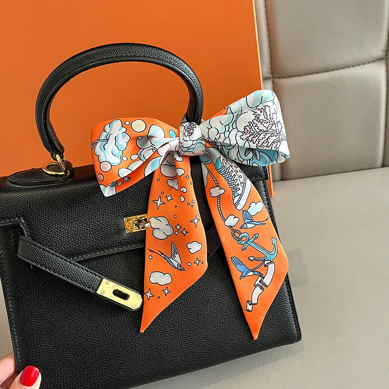 2024, vielseitig, für neue Pflanzen, Dschungel, Damen, spitze Bandtasche, Handtasche, Griff, Band, Schal, Paket, Band, Haar, Kopfgriff, Bandschal