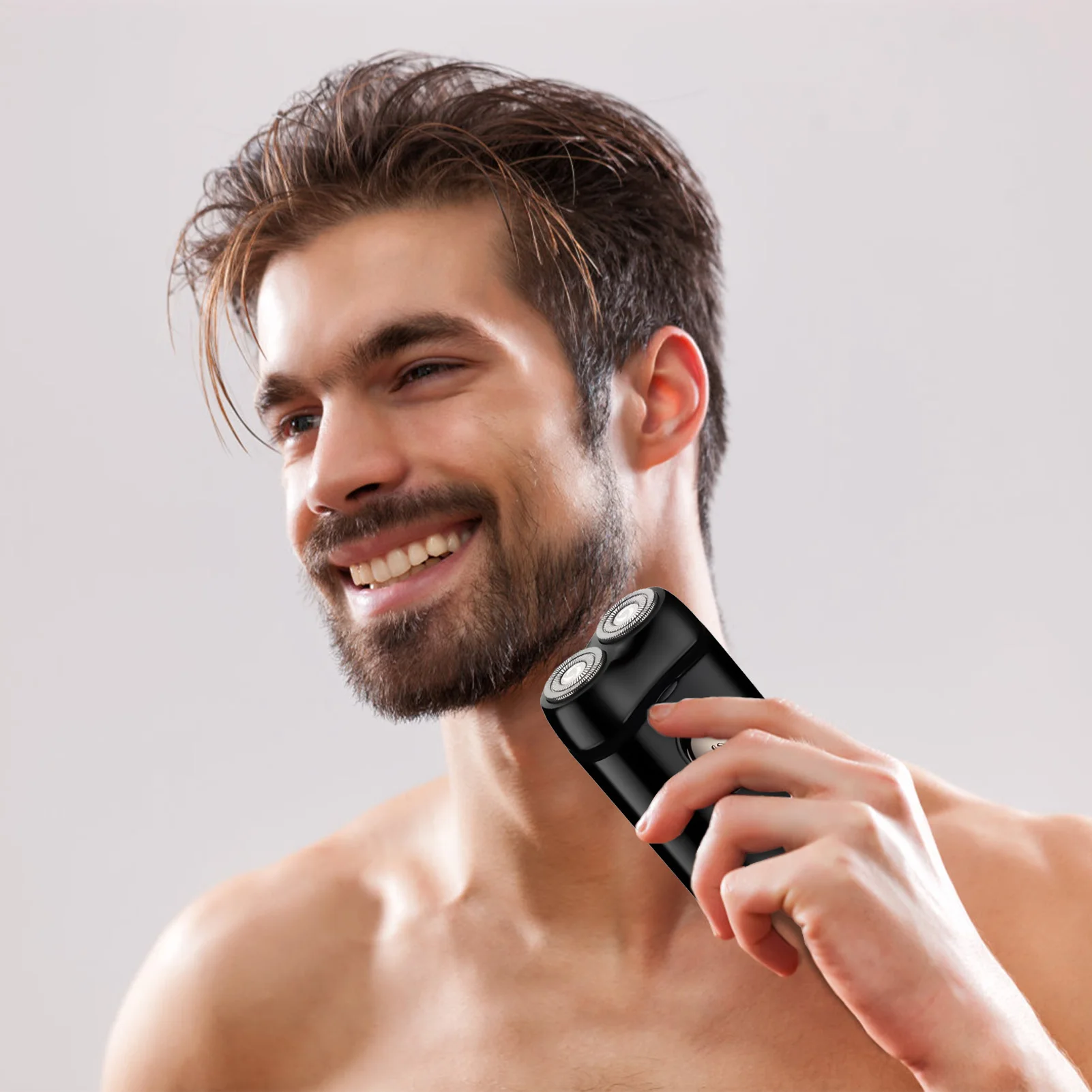 Electric Shaver For Men Powerful Beard Trimmer Reciprocating Shaver_voghion.com