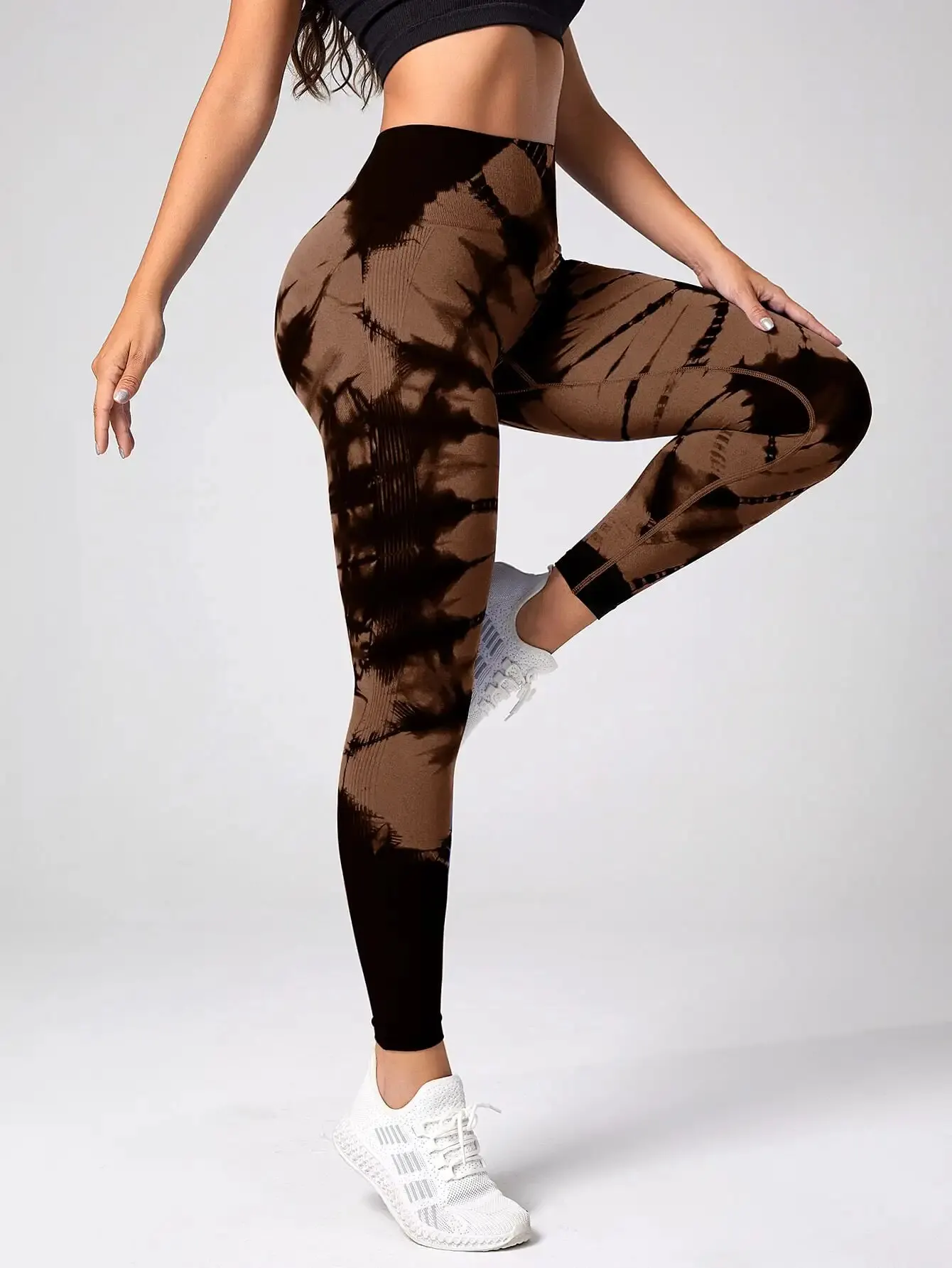Seamless Leggings for Women Fitness Yoga Pants High Waist Tie Dye Legging Workout Scrunch Butt Lifting Sports Gym Tights Woman sports leggings yoga pants sports pants