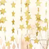 10~40PCS Star Disc Party Flower Durable Photo Background 4 Meters 6 Optional Birthday Party Decorations Sewing Paper Flower 5