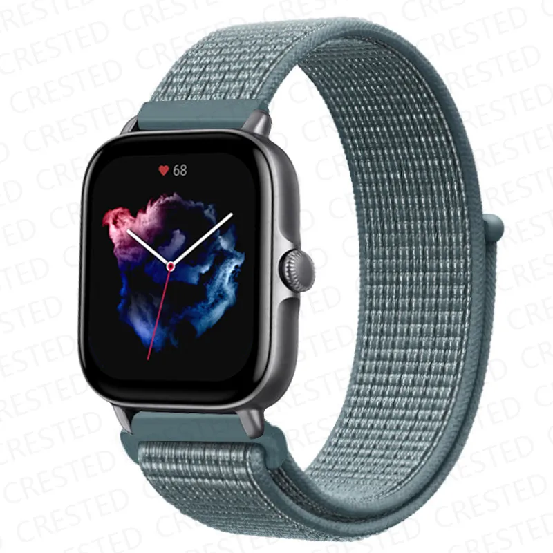 Nylon Sport Watch Band Bracelet - 20mm/22mm Adjustable Strap