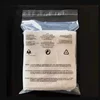 100pcs Self-adhesive Clothing Bags English Anti Suffocation Warning Self-adhesive Transparent Plastic High Transparency Pack Bag 1