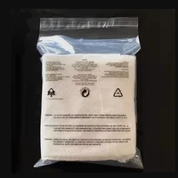 100pcs Self-adhesive Clothing Bags English Anti Suffocation Warning Self-adhesive Transparent Plastic High Transparency Pack Bag 1