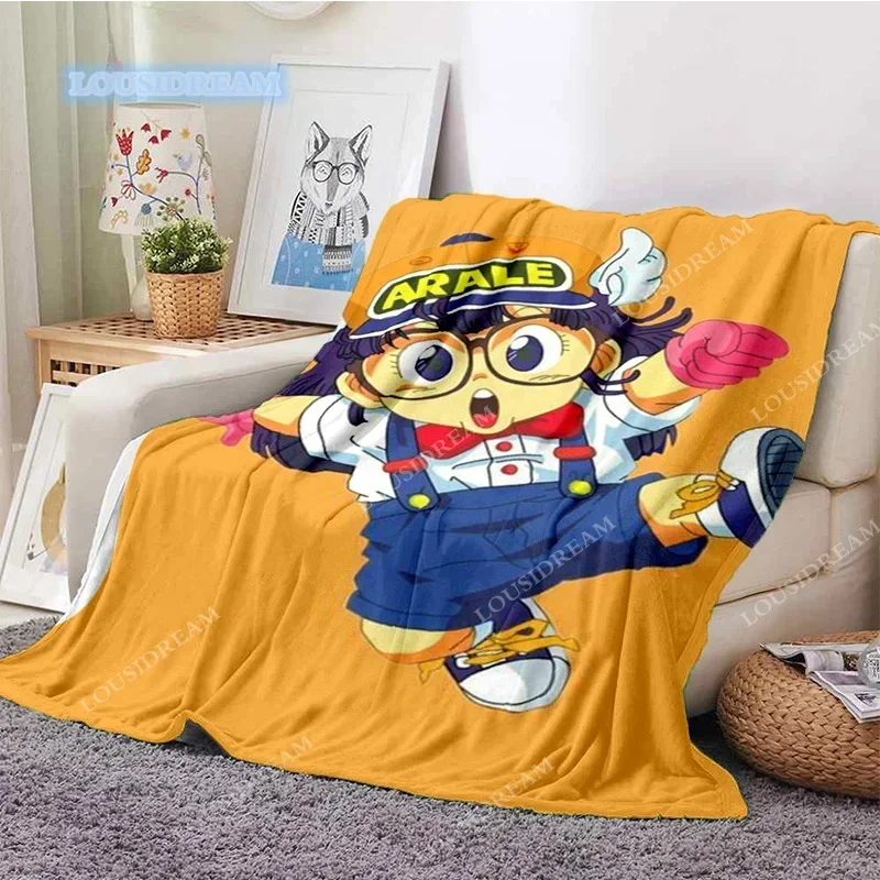 

Одеяло Dr.SLUMP, мягкое тонкое одеяло, Подарочная простыня для дивана и кровати, автомобильное одеяло для обеда и кемпинга, пустые картинки a1