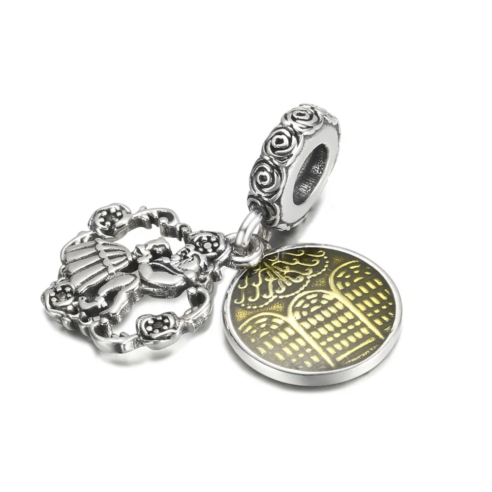 

Настоящая яркость, красивый и красивый танцующий подвесной Шарм Подходит Для женского браслета Пандоры, браслет, подарок, ювелирные изделия своими руками