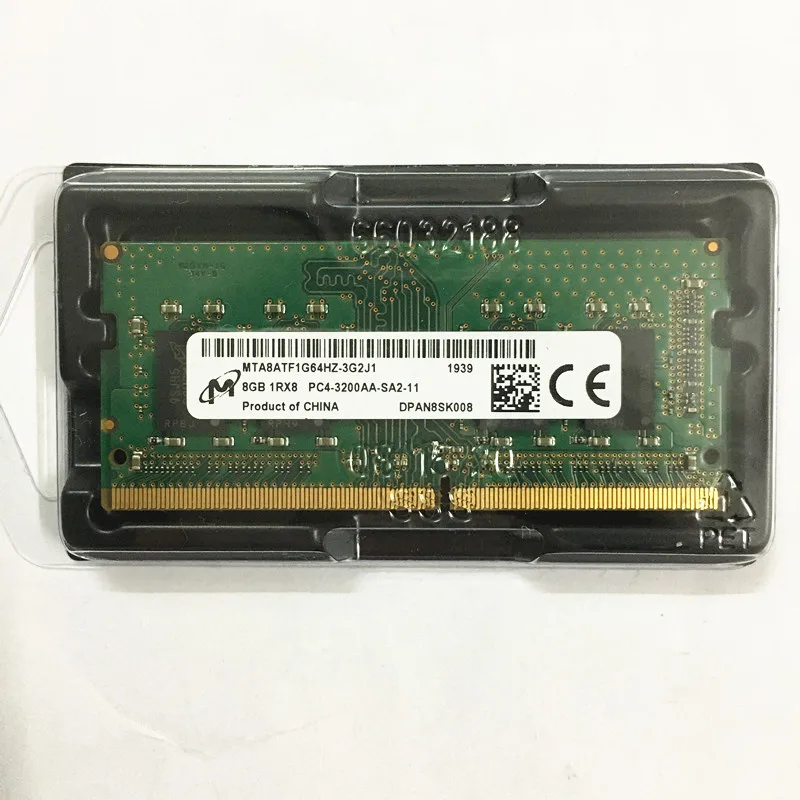 Micron DDR4 8GB 3200MHz MTA8ATF1G64HZ-3G2R1/3G2J1 RAMs SO