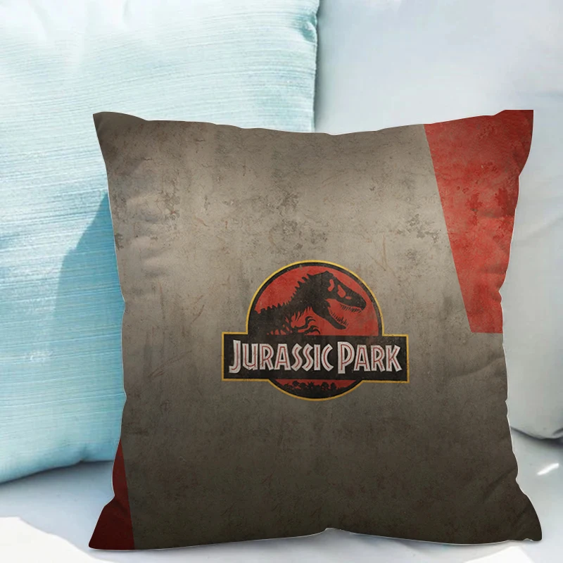 

Decorative Pillowcases Jurassic Park 50x50 Bedroom Bed Cushion Cover Double-sided Printing 45x45 Cushions Covers Couch Pillows