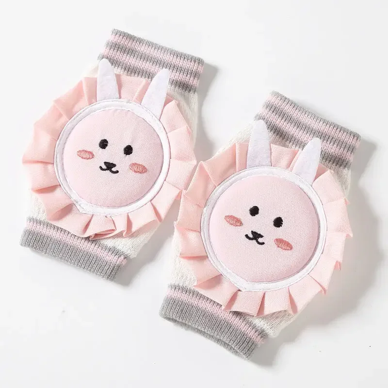 Dinosaur Baby Crawling Pads Anti Slip Knee Pads Baby Cute Cartoon Knee Protectors Toddler Leg Warmer Safety Walking Knee Pads 6
