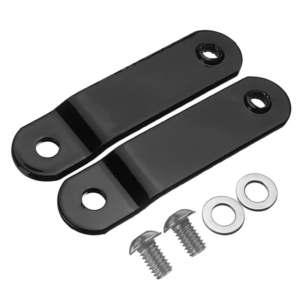 Black Gas Fuel Tank Lift Kit for Sportster XL883 1200 48 72
