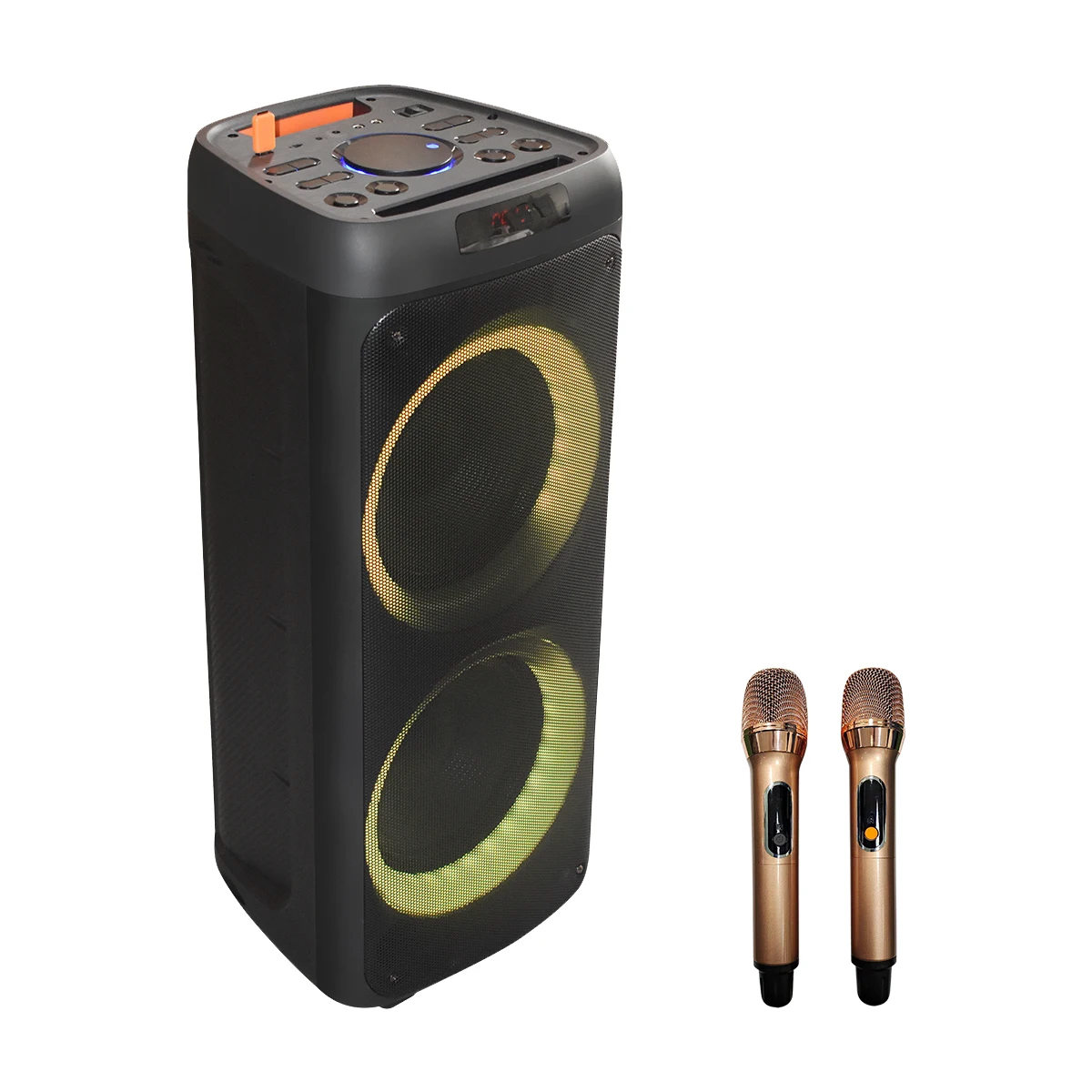 hifi subwoofer speaker Double 10 inch amplifier karaoke player home theatre system speaker