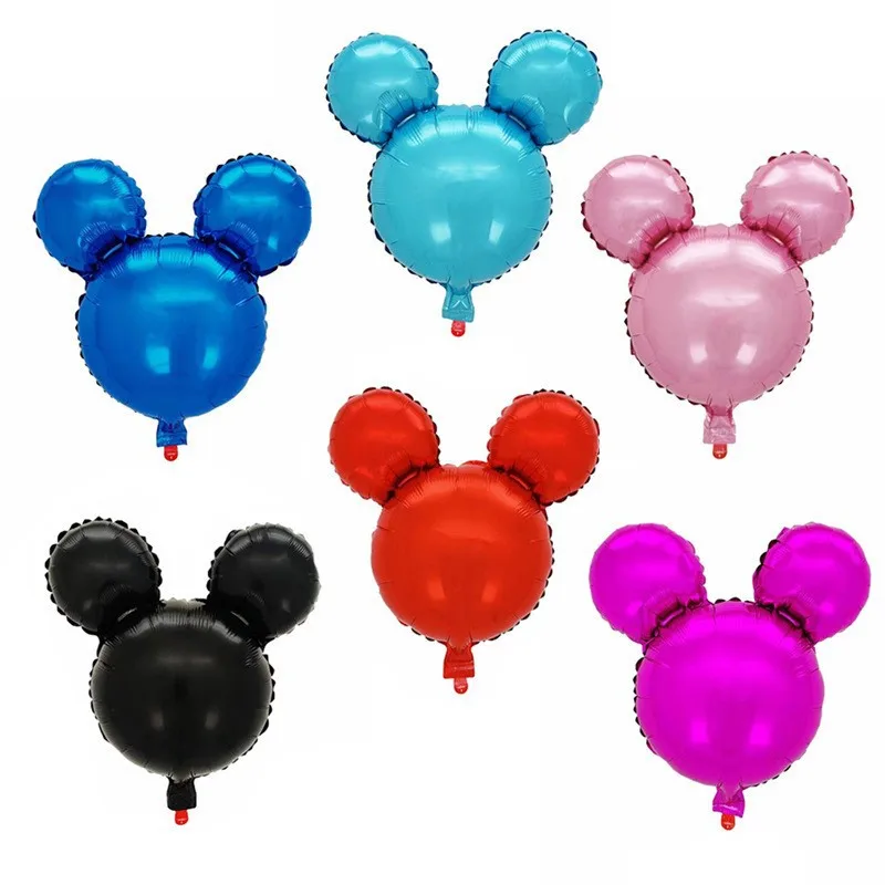 

50pcs Mini Minnie Mickey Cartoon Foil Balloons Inflatable Air Globos Birthday Theme Party Baby Shower Balloon Decor Supplier