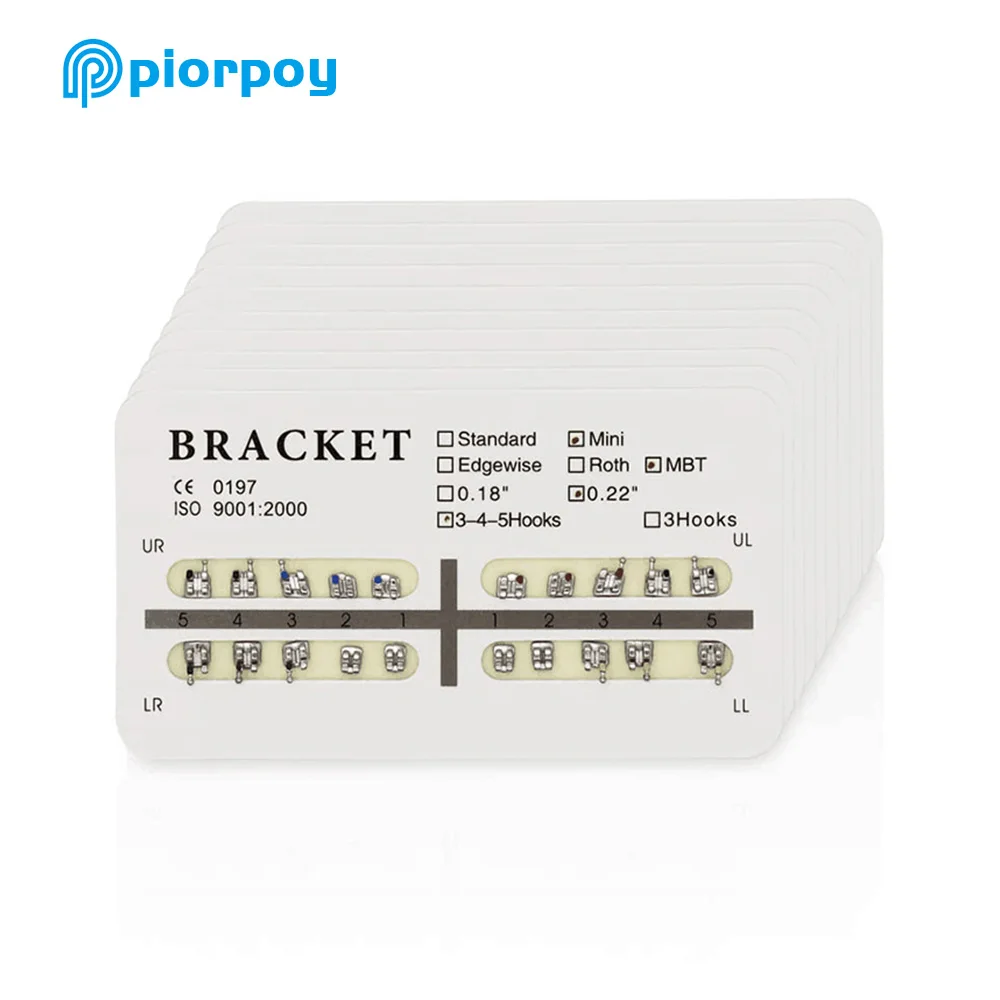 Рисунок 6 - Ортодонтические скобы PIORPOY