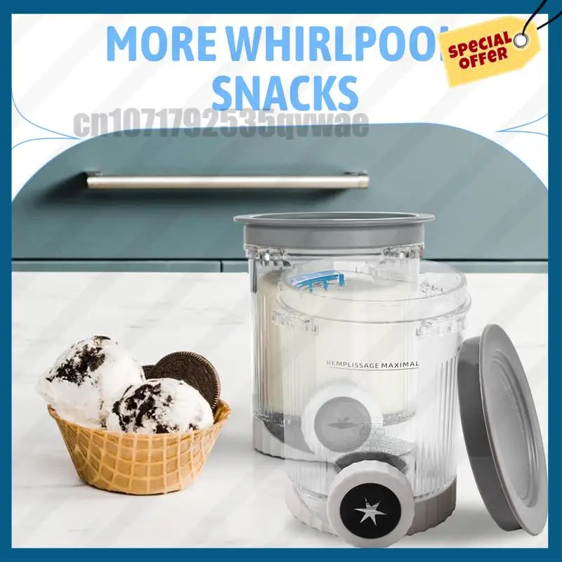 -A89Z For Ninja Swirl Soft Serve Ice Cream Maker For Ninja Creami Containers For Ninja Creami Deluxe Pints