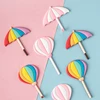 Hot Air Balloon Wall Hooks Umbrella Adhesive Fridge for Keys Wall Crochet Holder Removable Kitchen Washed holder Hook Home Decor 6