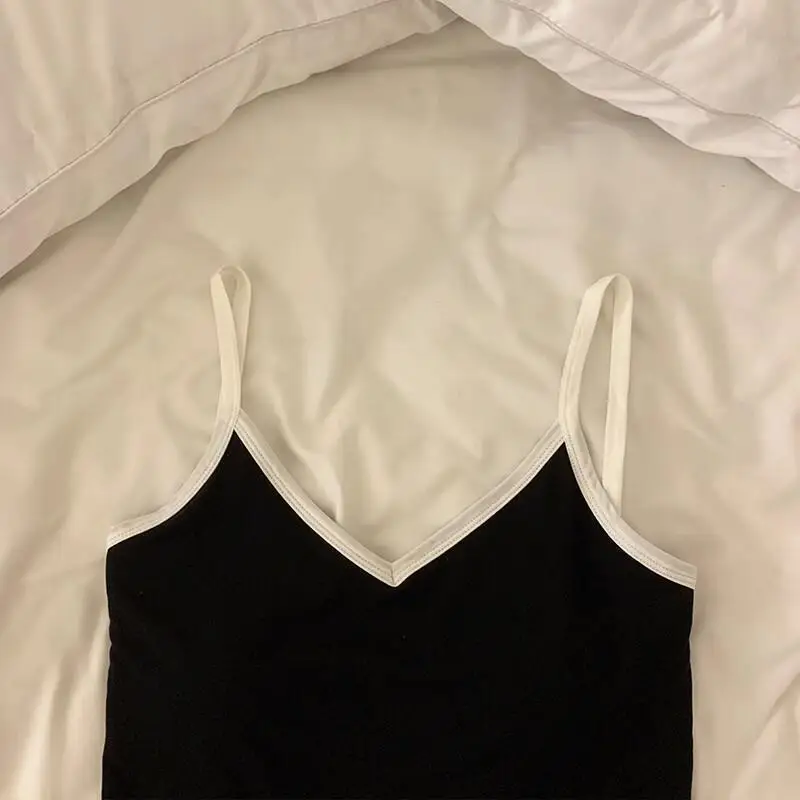 NEW Modal Suspender Pajamas for Women With Chest Pads Summer Light Sports Style Can be Worn Outside Casual Breathable and Cool
