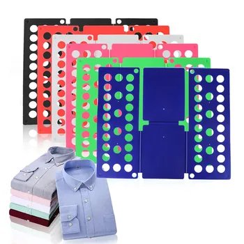 Cartella magica per vestiti per bambini T-shirt Maglioni Organizzatore Piega Risparmia tempo Porta abiti Tavola pieghevole per vestiti rapidi Conservazione domestica