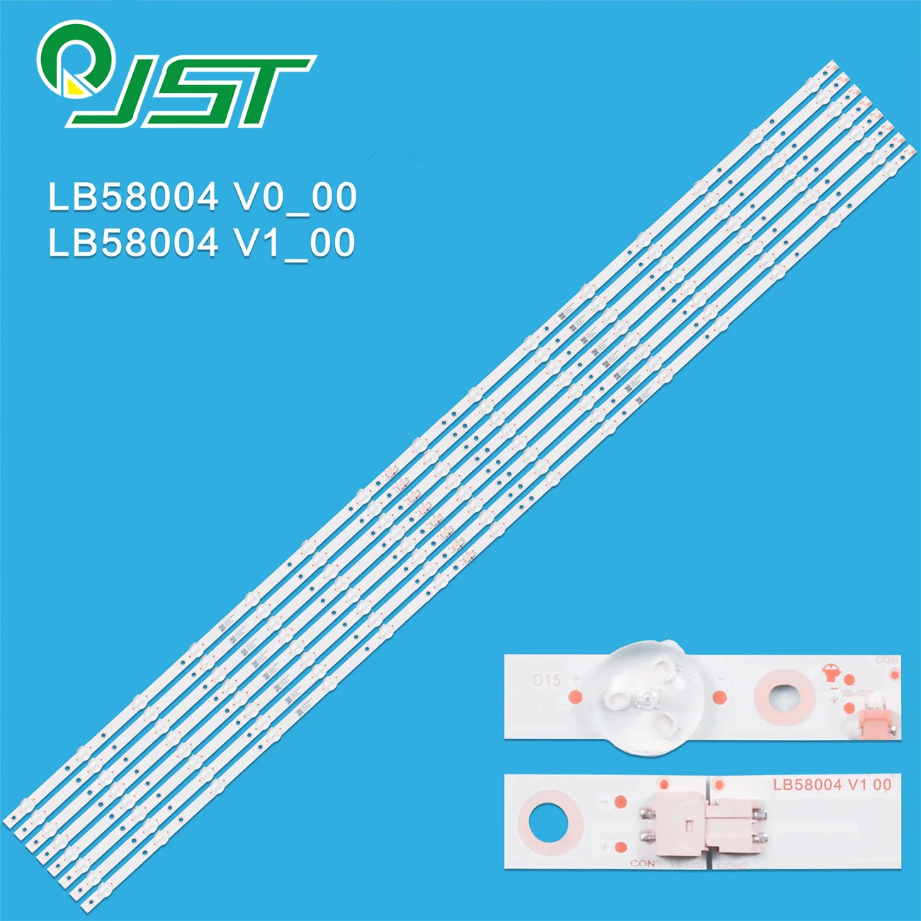 100% New 16pcs/Kit LED Strips for PHI LIPS 58 TV 58PUS8505/12 58PUS8535/12 58PUS8555/12 58PUS7354/12 58PUS6804/12 58PUS6814/12 2
