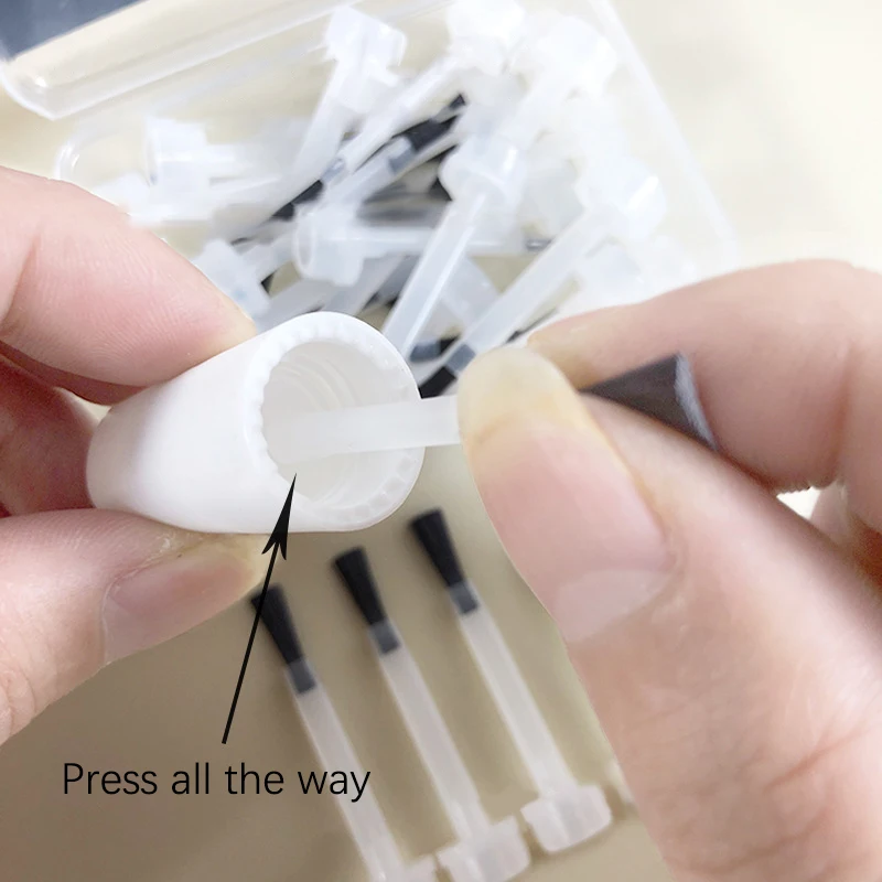 2024DisposableNailPolishBrushNailPolishBottleReplacementBrush
