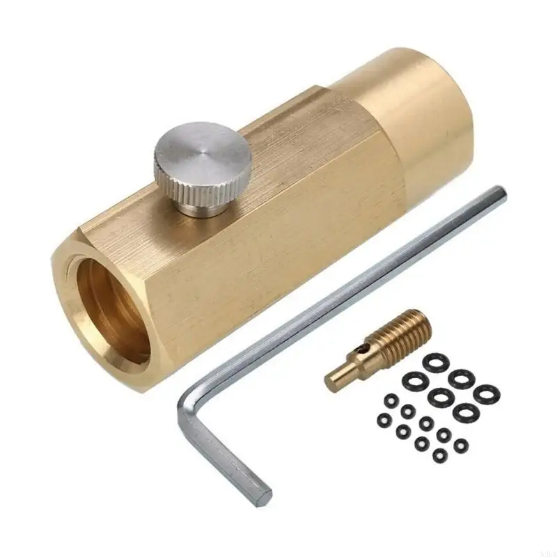 N3UA Quick Releasing CO2 Adapter Bottle Refill Adapter Perfect for Kitchen or Outdoor