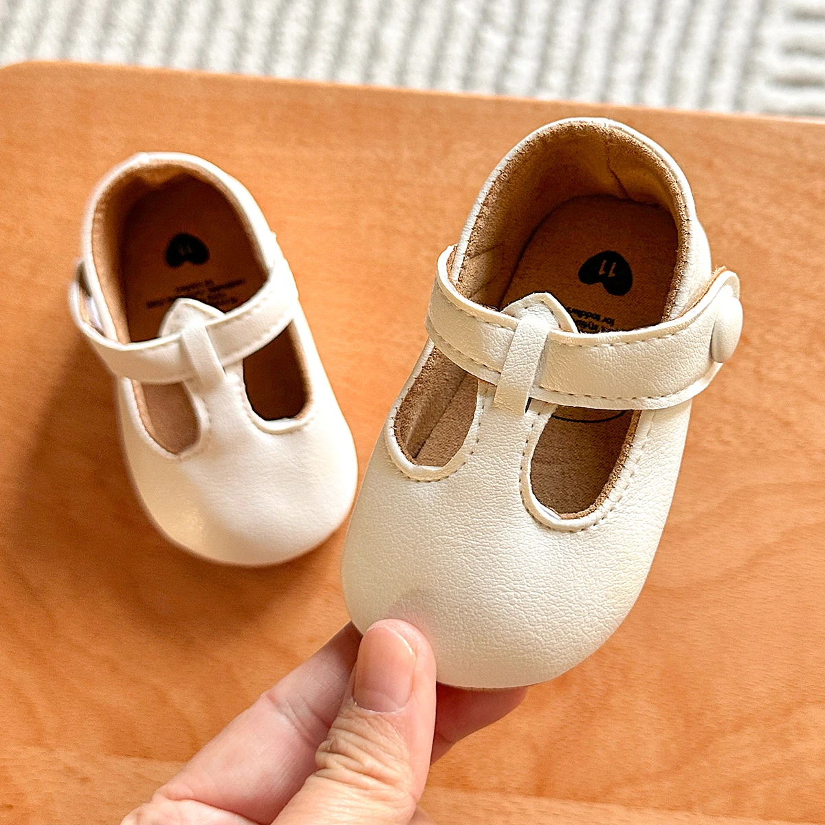 Baby Girls Shoes Multicolour Princess Toddlers Shoes Soft Soled Non-Slip Crib Shoes First Walkers 0-18M 3