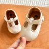 Baby Girls Shoes Multicolour Princess Toddlers Shoes Soft Soled Non-Slip Crib Shoes First Walkers 0-18M 3