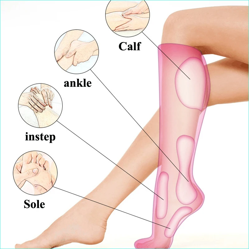 Air Compression Leg Foot Massager Calf Wraps for Blood Circulation and Relaxation Lymphatic Drainage Physical Massage Boot