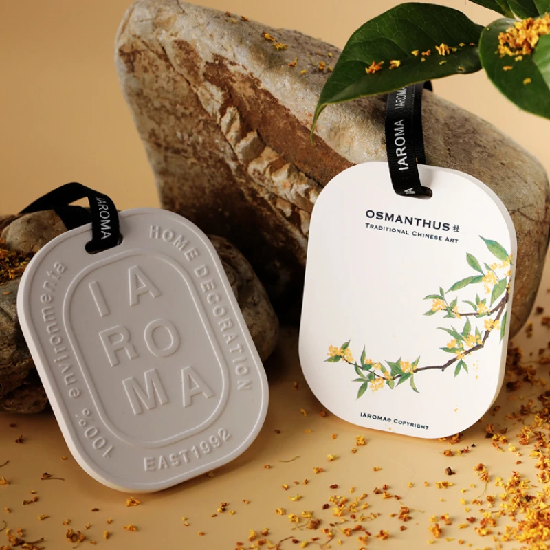 Fragrance Sachet for Closet, Air Freshener, Ceramic Hanging Ornament,Home Fragrance