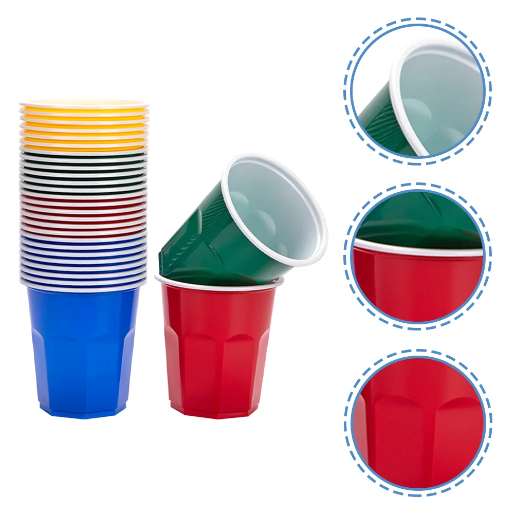 

Daily Use Juice Cups Multi-Function Beer Cups Convenient Beverage Cups Beverage Accessory Disposable Color Aviation Cup