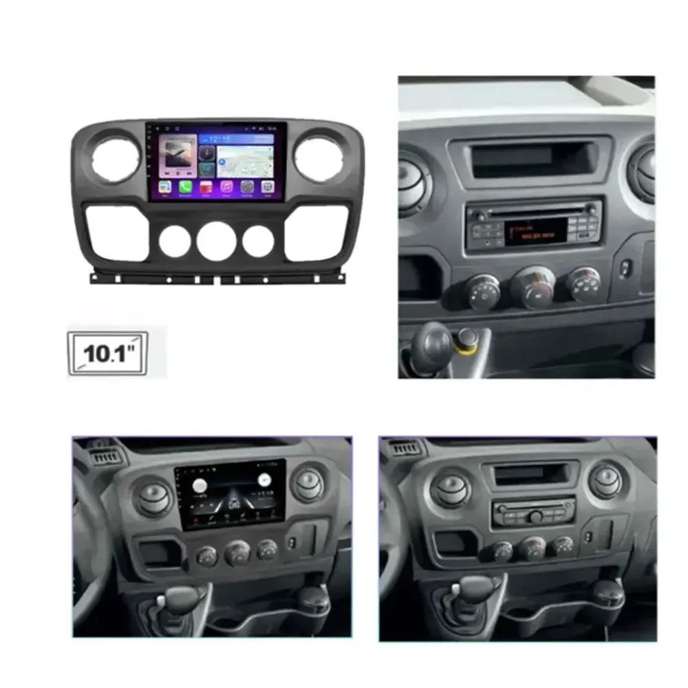 Renault Master III 3 2010 - 2019 용 Opel Movano 용 Nissan NV400 용 차량용 라디오 플레이어 무선 Carplay 안드로이드 Auto GPS