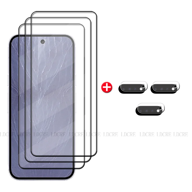6-in-1 Tempered Glass Screen and Lens Protector Set for Google Pixel 11 Pro/Pro XL